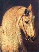 Piotr Michalowski Studium of Horse Head Sweden oil painting artist